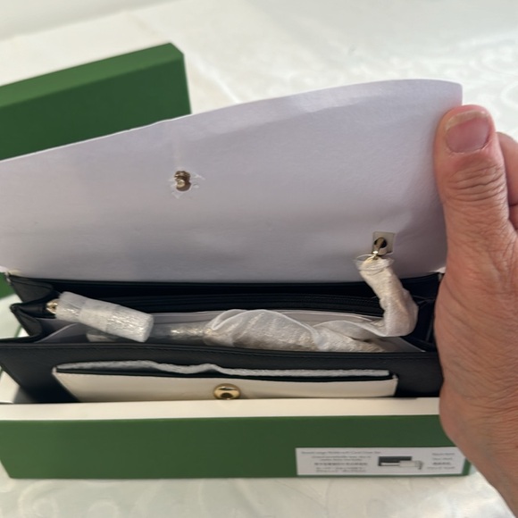 ♠️ Kate spade colorblock continental wallet with removable card wallet. - Picture 6 of 14